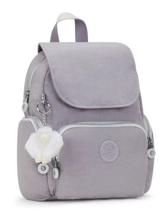 Kipling City Zip Mini Küçük Boy Gri Tender Grey Kadın Sırt Çantası