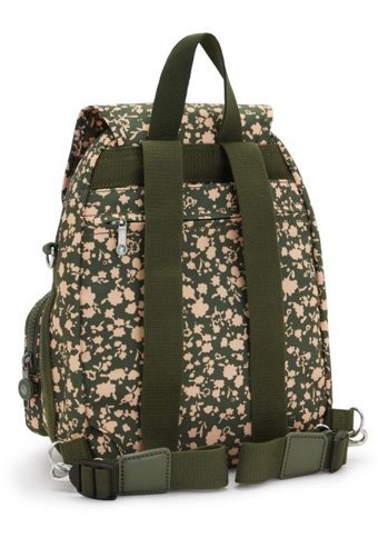 Kipling Firefly Up Küçük Yeşil Fresh Floral Kadın Sırt Çantası