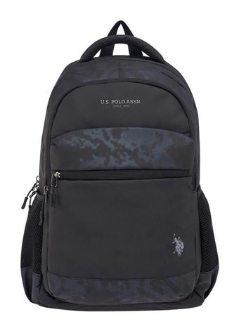 U.S. Polo Assn. 24487 Laptop Bölmeli Siyah Erkek Sırt Çantası