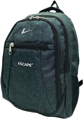 Necati 15.6 İnç Laptop Bölmeli Kumaş Petrol Mavisi 680 Erkek Sırt Çantası