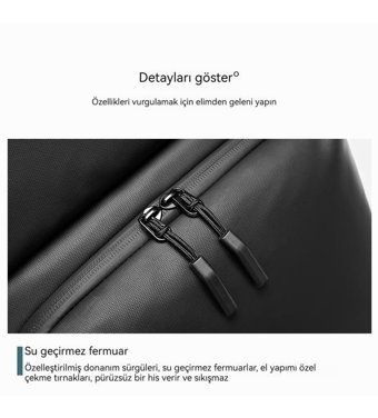 Eternal Luck Laptop Siyah Erkek Sırt Çantası