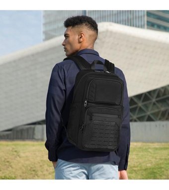 Ozuko 9687 Casual Su Geçirmez Bilgisayar Siyah Erkek Sırt Çantası
