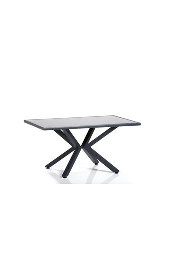 Erinöz Dikdörtgen Metal 90x150 cm Gri Kamp Masası