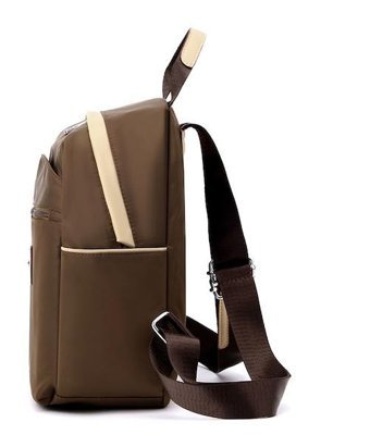 Wyanet Hespero Oxford Kumaş Moda Kahverengi Kadın Sırt Çantası