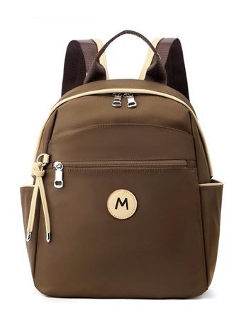 Wyanet Hespero Oxford Kumaş Moda Kahverengi Kadın Sırt Çantası