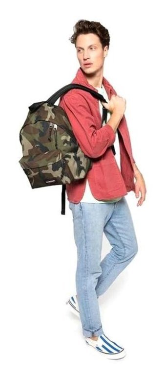 Eastpak Padded Pakr Camo Ek0006201811 Camo Erkek Sırt Çantası Çok Renkli