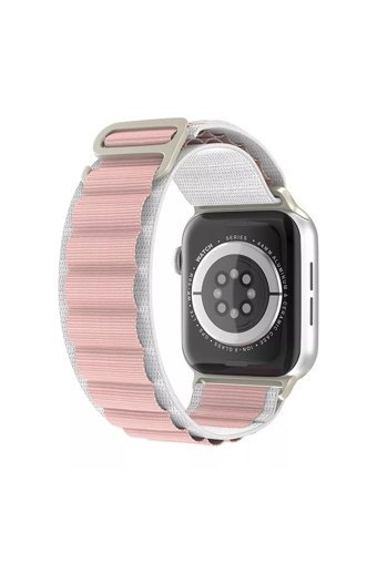 Psgt 3-4-5-6-7-8-Se Silikon 42-44-45 49 mm Yetişkin Akıllı Saat Kordonu Pembe