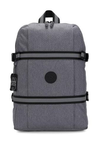 Kipling Tamiko P Orta Boy Gri Carbon Emboss Reflectı Gri Kadın Sırt Çantası