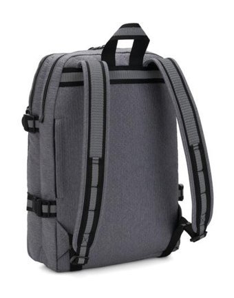 Kipling Tamiko P Orta Boy Gri Carbon Emboss Reflectı Gri Kadın Sırt Çantası