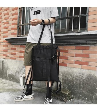 Generic Moda Y Crossbody Seyahat Erkek Sırt Çantası Çok Renkli
