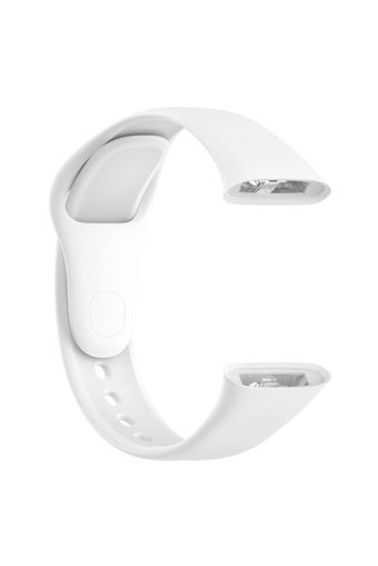 Fibaks Redmi Watch 3 Silikon Yetişkin Akıllı Saat Kordonu Beyaz
