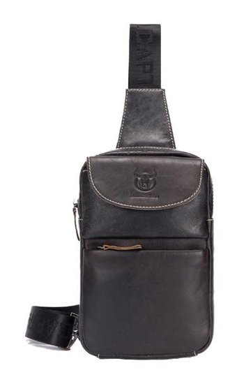 Bull Captan Moda Mini Crossbody Siyah Erkek Sırt Çantası