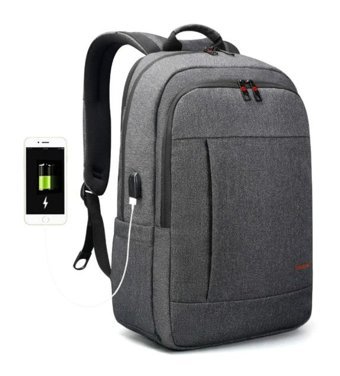 Tigernu Laptop Usb Şarj Portlu Seyahat Çok Renkli Erkek Sırt Çantası