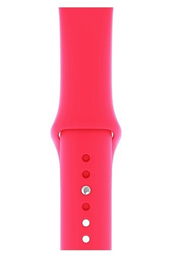 W Wopiece 3-4-5-6-7-8-Se Silikon 38-40-41mm Yetişkin Akıllı Saat Kordonu Pembe