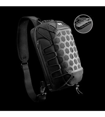 Ozuko9357 Şık Crossbody Kamuflaj Erkek Haki Sırt Çantası
