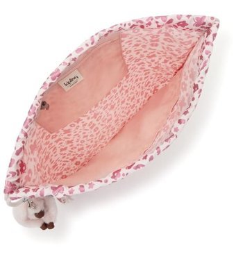 Kipling Supertaboo Büzgülü Yüzücü Pembe Magıc Floral Kadın Sırt Çantası
