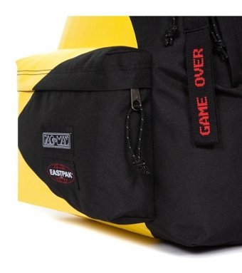 Eastpak Ek620 Padded Pak'R Pacman Placed Siyah Kadın Sırt Çantası