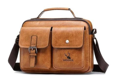 Wyanet Hespero Retro Crossbody Koyu Kahverengi Erkek Sırt Çantası