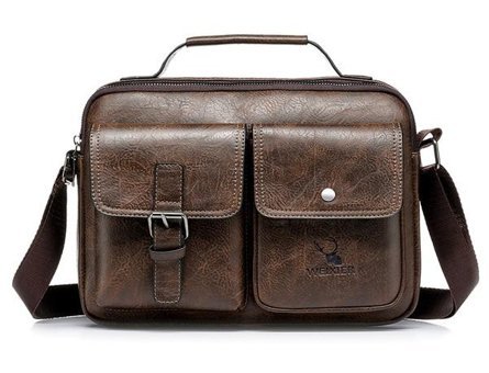 Wyanet Hespero Retro Crossbody Koyu Kahverengi Erkek Sırt Çantası