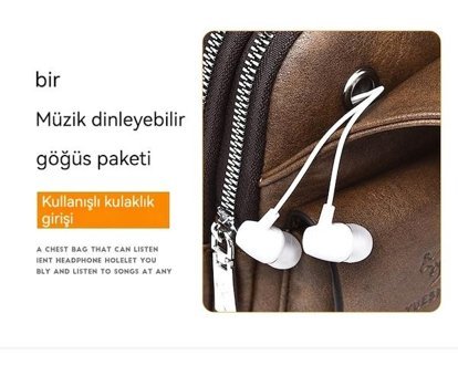 Eternal Luck Retro Kahverengi Erkek Sırt Çantası