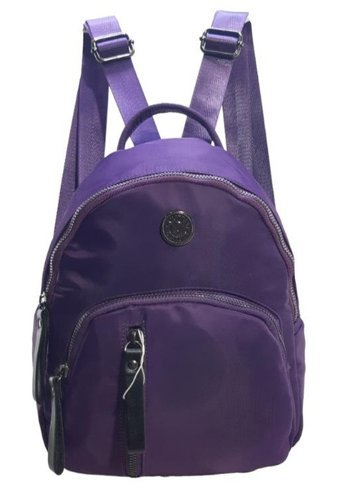 Baginn Saten Kumaş Mor Renk Mini 001 Mor Kadın Sırt Çantası