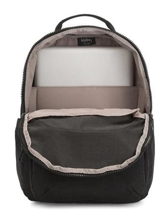 Kipling Seoul Büyük Boy Siyah Black Noır Kadın Sırt Çantası