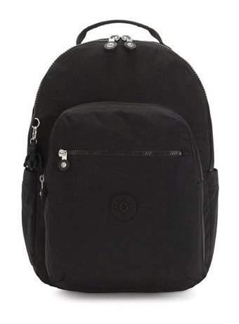 Kipling Seoul Büyük Boy Siyah Black Noır Kadın Sırt Çantası