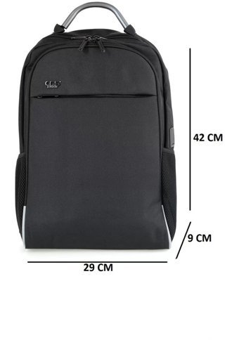 Ççs Siyah Laptop Bölmeli 51434 Erkek Sırt Çantası