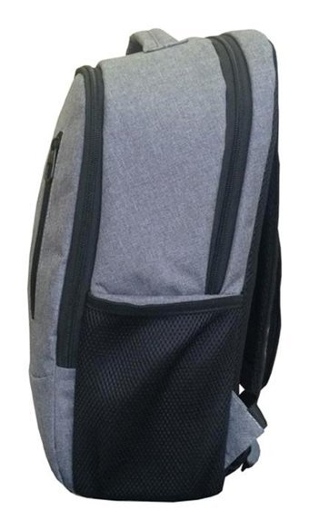 Fudela Gnc Design Büyük Boy 15.6 '' Laptop Bölmeli Gri Erkek Sırt Çantası