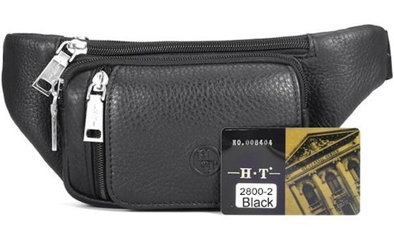 Generic Moda Ht28002 Eğik Satchel Siyah Erkek Sırt Çantası