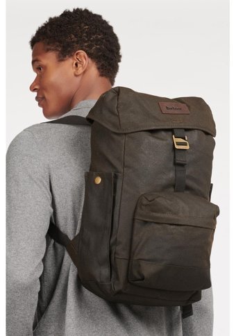 Barbour Essential Yağlı Ol71 Olive Yeşil Erkek Sırt Çantası