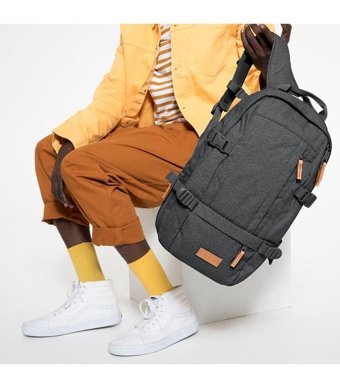 Eastpak Ek20177H Floıd Black Denim Siyah Erkek Sırt Çantası