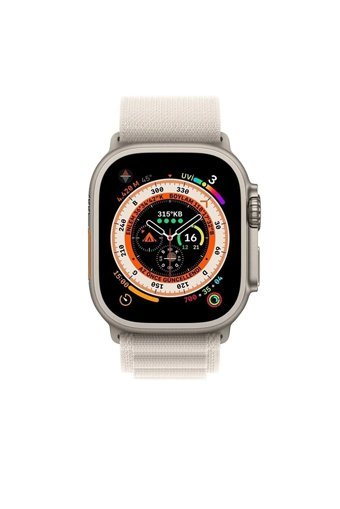 W Wopiece 1-2-3-4-5-6-7-8-Se-Ultra Hasır 42-44-45-49 mm Yetişkin Akıllı Saat Kordonu Beyaz