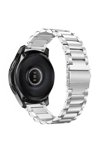 Aktarmobile Galaxy Watch 4 Çelik 42-46 mm Yetişkin Akıllı Saat Kordonu Gümüş