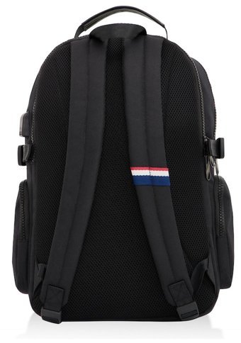 U.S. Polo Assn. 23632 Laptop Bölmeli Siyah Erkek Sırt Çantası