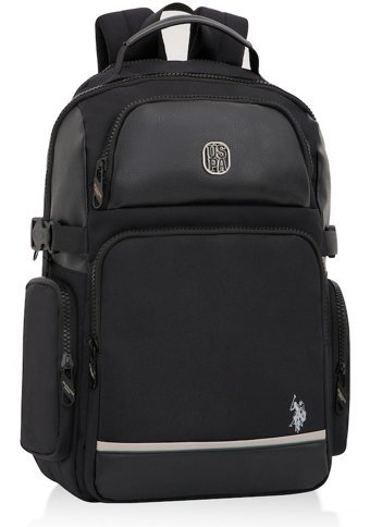 U.S. Polo Assn. 23632 Laptop Bölmeli Siyah Erkek Sırt Çantası