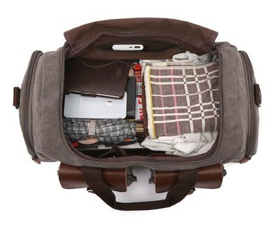 Zuolunduo Kanvas Crossbody Haki Erkek Sırt Çantası
