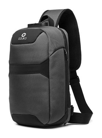 Ozuko 9270 Gündelik Çapraz Gri Erkek Sırt Çantası
