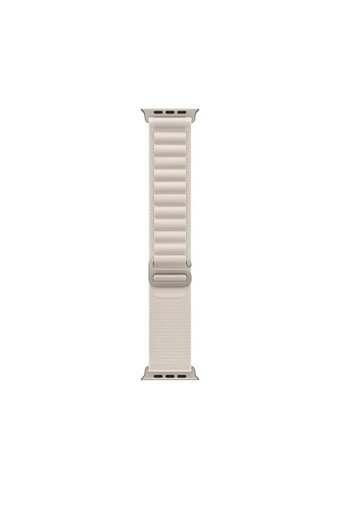 Psgt Apple Watch-1-2-3-4-5-6-7-8-Se-Ultra Örgü Polyester 42-44-45-49 mm Yetişkin Akıllı Saat Kordonu Krem