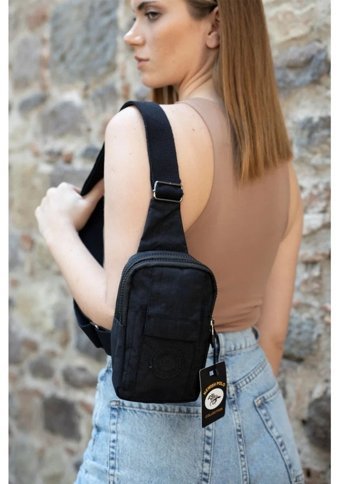 Newish Polo Body Bag Çapraz Göğüs Ve Telefon Bölm... Kadın Sırt Çantası