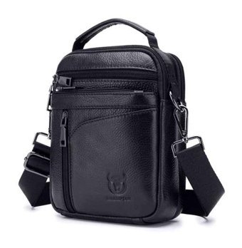 Bull Captan Retro Günlük Crossbody Siyah Erkek Sırt Çantası
