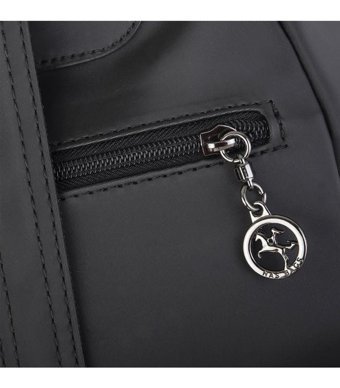 Nas Bag931 Saten Deri Kadın Rt Siyah Erkek Sırt Çantası