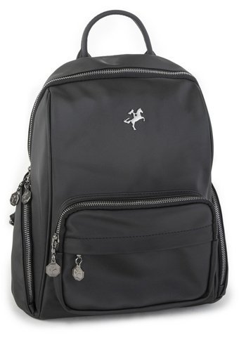Nas Bag931 Saten Deri Kadın Rt Siyah Erkek Sırt Çantası