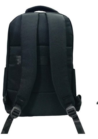 Necati Tek Bölmeli 15.6 İnc Petli Laptop Bölmeli Siyah 666 Erkek Sırt Çantası