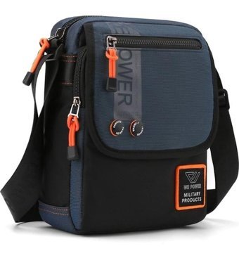 Chelsea Crossbody Casual Postacı Erkek Sırt Çantası Koyu Lacivert