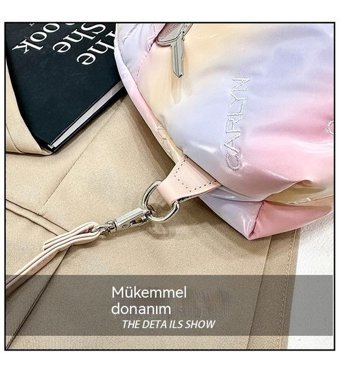 Jack&Jones Yeni İpli Çok Yönlü Crossbody Kare Kadın Sırt Çantası