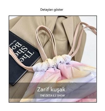 Jack&Jones Yeni İpli Çok Yönlü Crossbody Kare Kadın Sırt Çantası