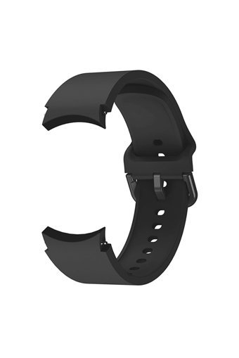 Ünicell Silikon 20-40-42-44-45-46 mm Yetişkin Akıllı Saat Kordonu Siyah
