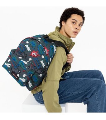 Eastpak Ek620 Padded Pak'R Comic Antrasit Erkek Sırt Çantası