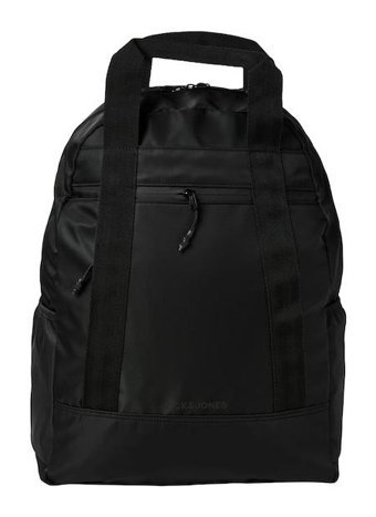 Jack & Jones 12242361 Siyah Erkek Sırt Çantası